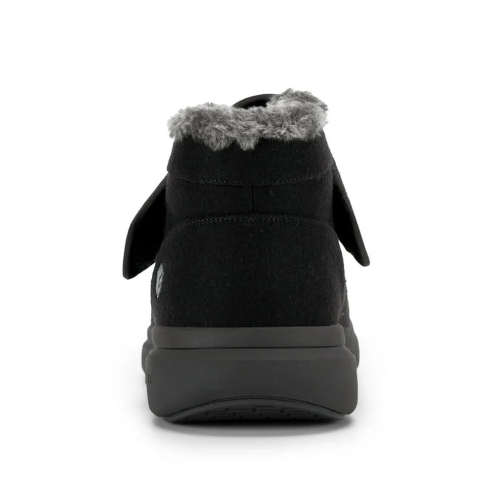 NWOT Women's FitVille Black Neuropathy Wide Feet Winter Boots. Size 9.5 - Picture 6 of 17